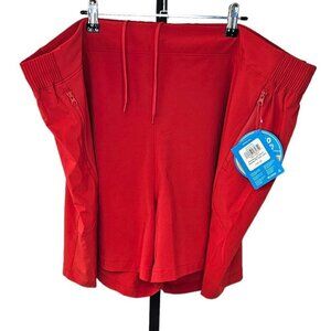 Columbia Womens Tidal Shorts Size  3X PFG Red NWT UPF 50 Plus Size